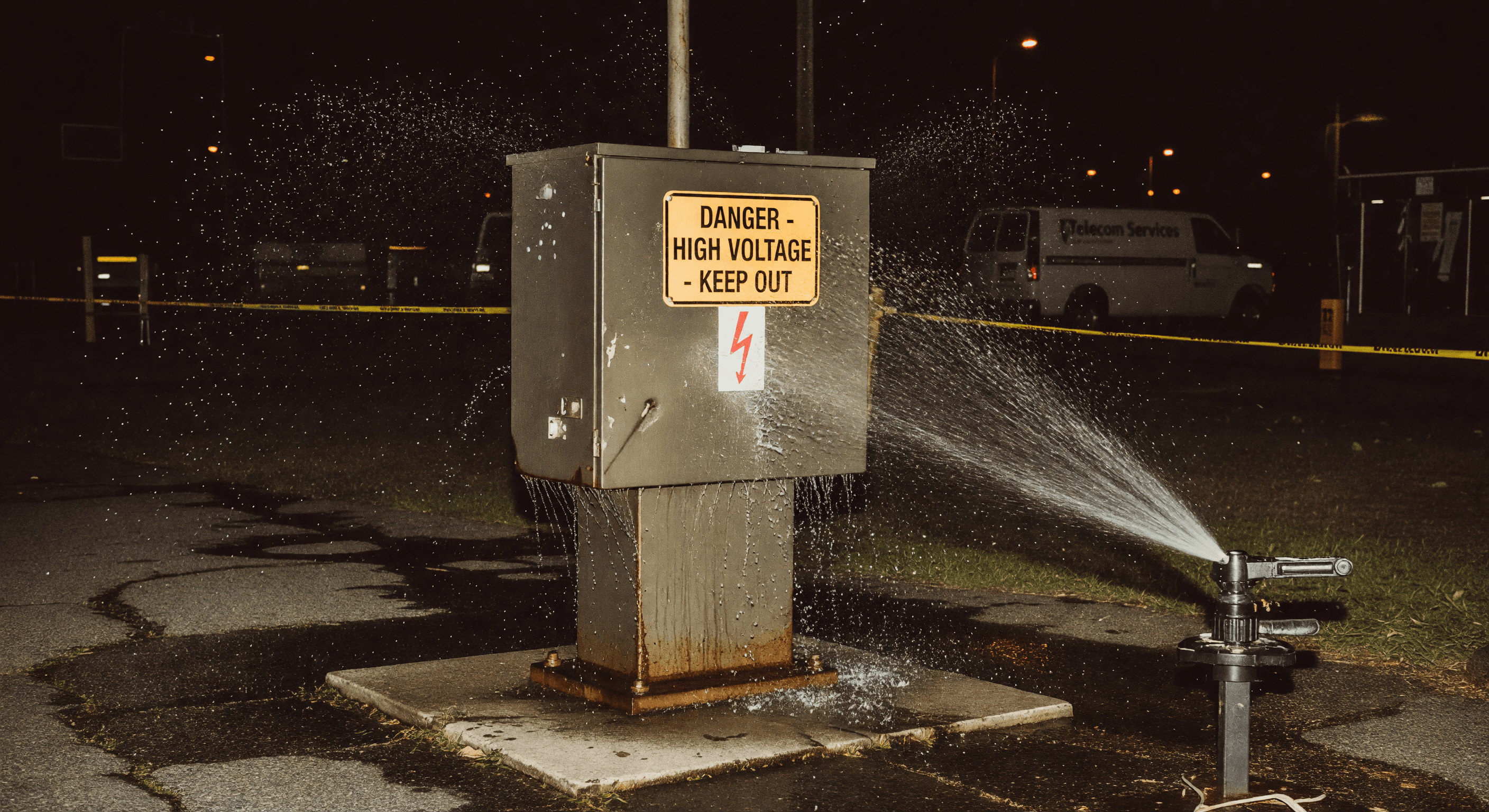 When Sprinklers Took Down the Network